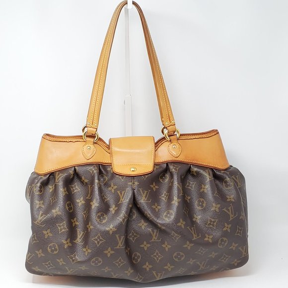 100% Auth Louis Vuitton Boetie MM Monogram ToteBag - Picture 2 of 15